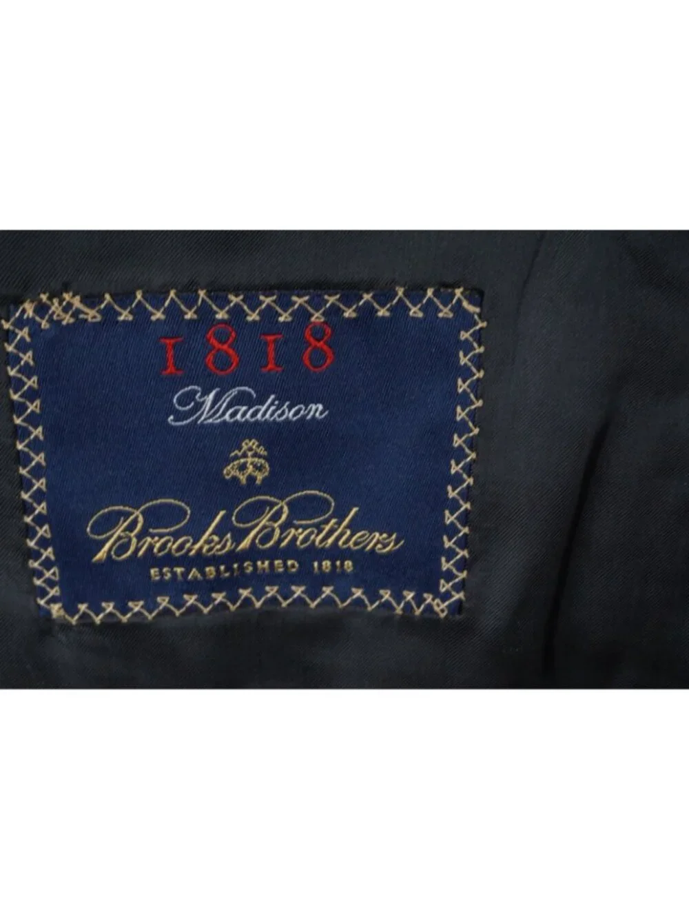 Brooks Brothers Madison Saxxon Wool Brown Red Plaid Flannel Sport Coat Sz 43R
